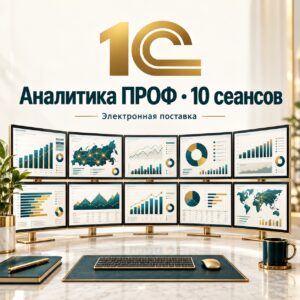 analytics10-1c-web 1С:Аналитика на 10 сеансов клиентов системы аналитики ПРОФ. Электронная поставка