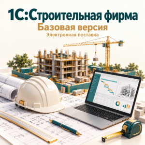 1С:Строительная фирма — Базовая версия 1С:Управление нашей строительной фирмой. Базовая версия. Электронная поставка