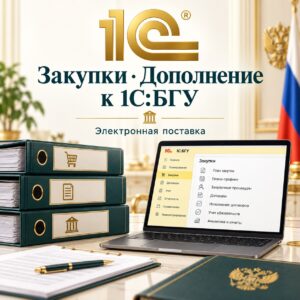 procadd-1c-web Закупки. Дополнение к 1С:Бухгалтерия государственного учреждения 8. Электронная поставка