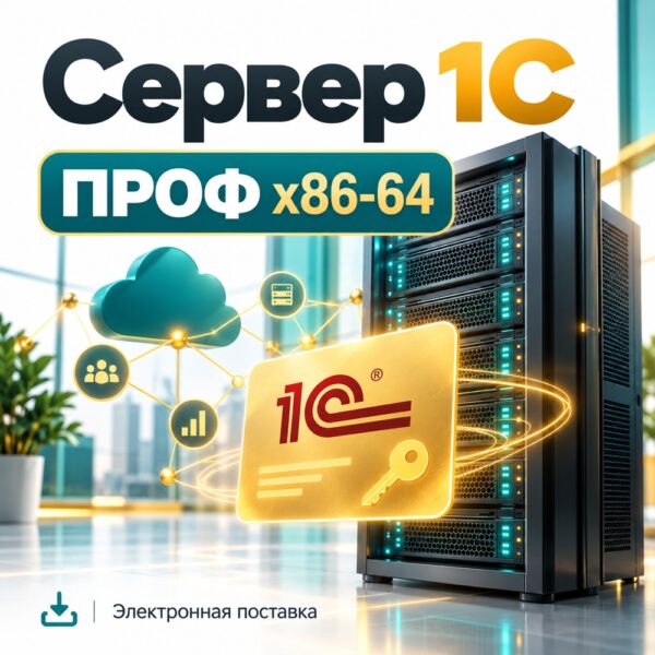 softinto-1c-server Сервер 1С ПРОФ x86-64 — 64-битная лицензия
