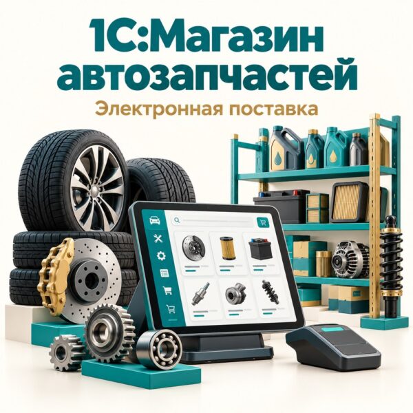 softinto-parts-20261002 1С:Розница 8. Магазин автозапчастей. Электронная поставка